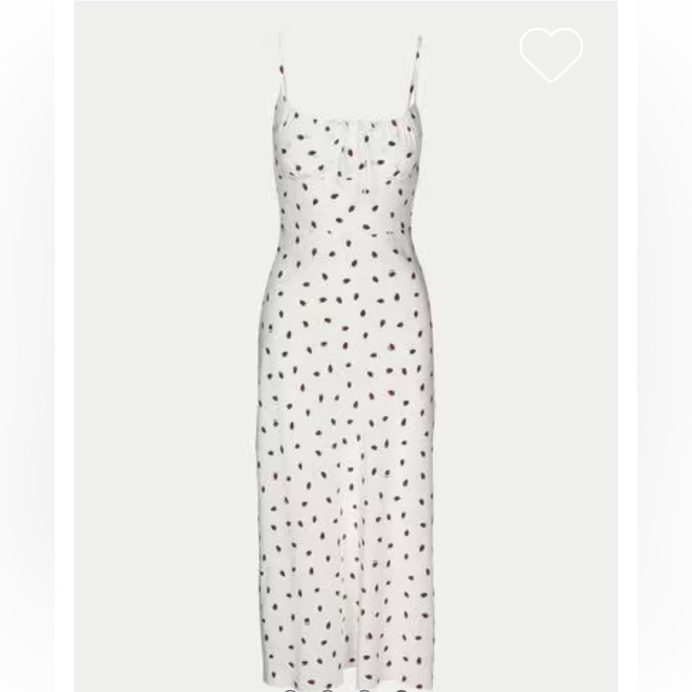 Realisation Par White Dress with Red Polka Dots - Picture 5 of 10